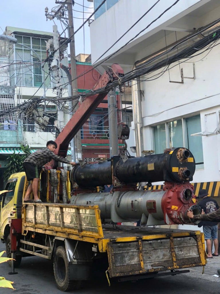 Sữa chữa thanh lý Máy Chiller 